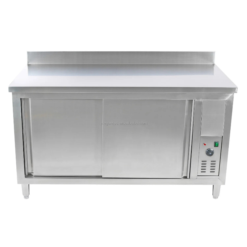 Commercial Kitchen Backsplash - Коммерческий кухонный электрический термостак из нержавеющей
