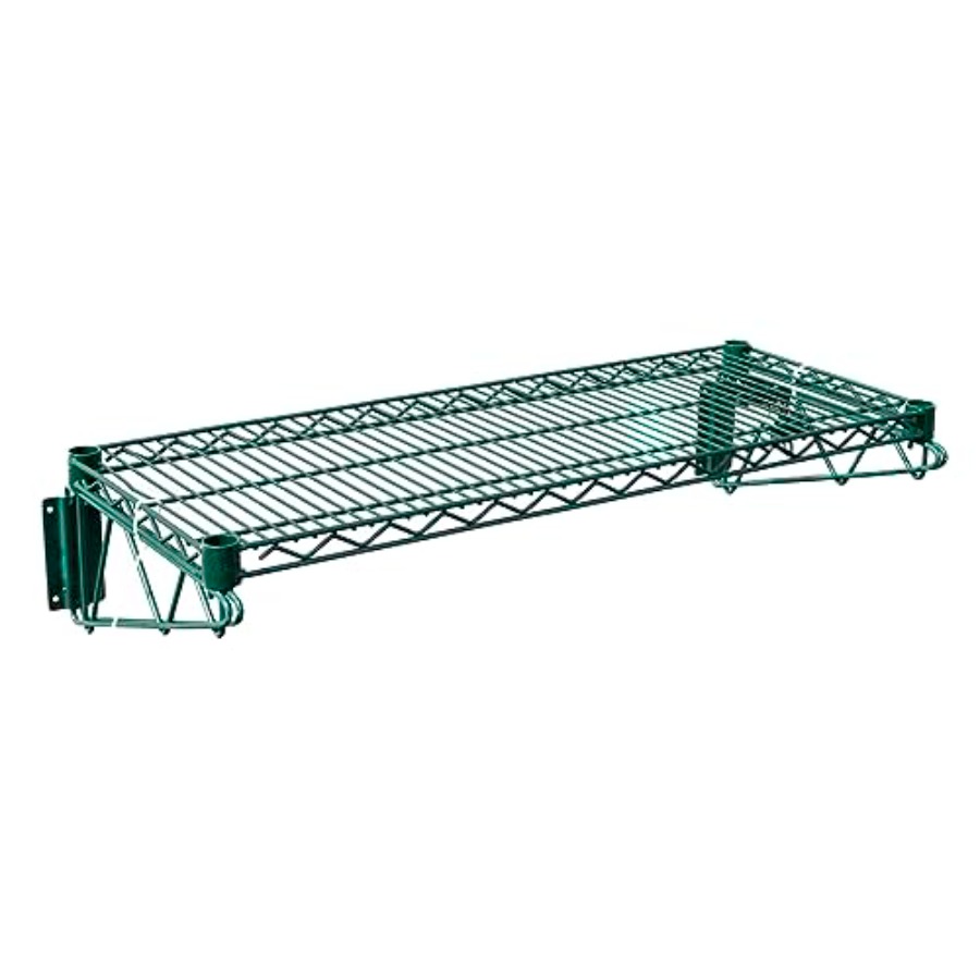 Commercial Kitchen Wall Shelves - Настенная полка из зеленой проволоки с