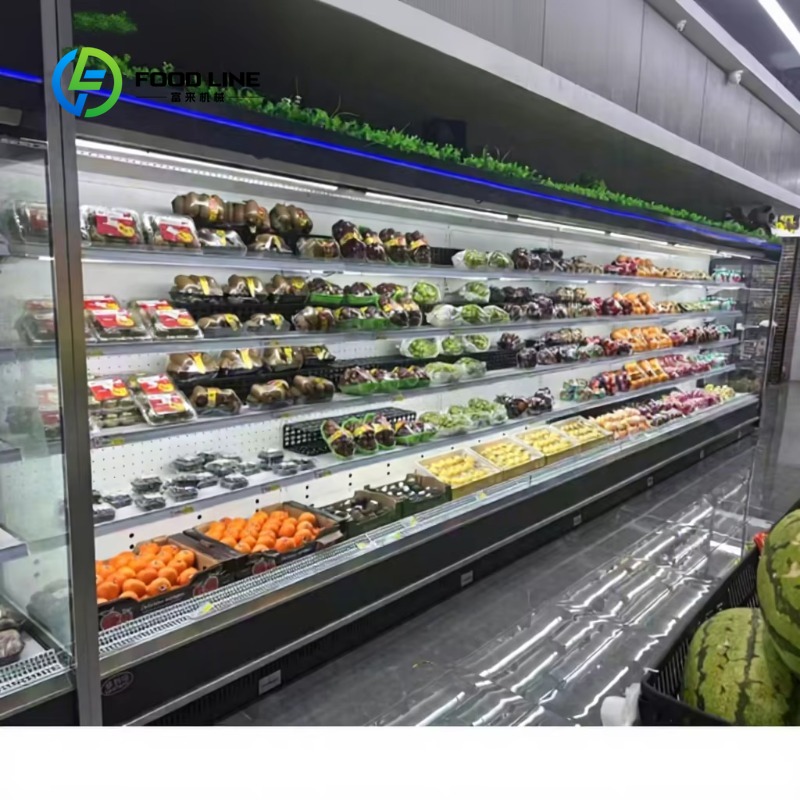 Refrigerated Display Case - Холодильная витрина открытого типа для супермаркетов