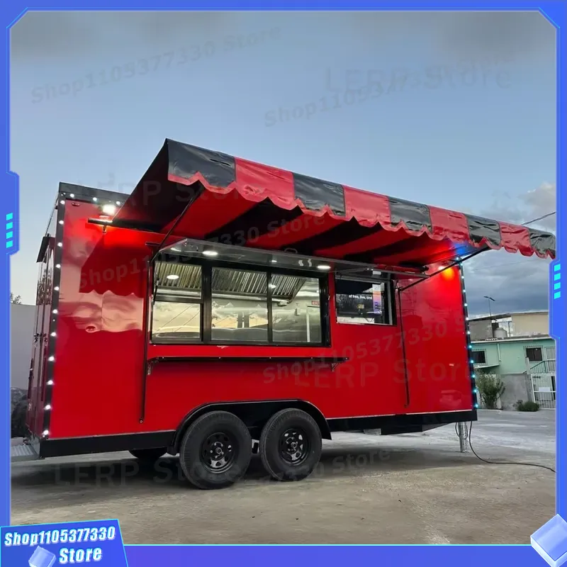Commercial Kitchen Trailer - Мобильный фудтрак, соответствующий стандартам EPA, для