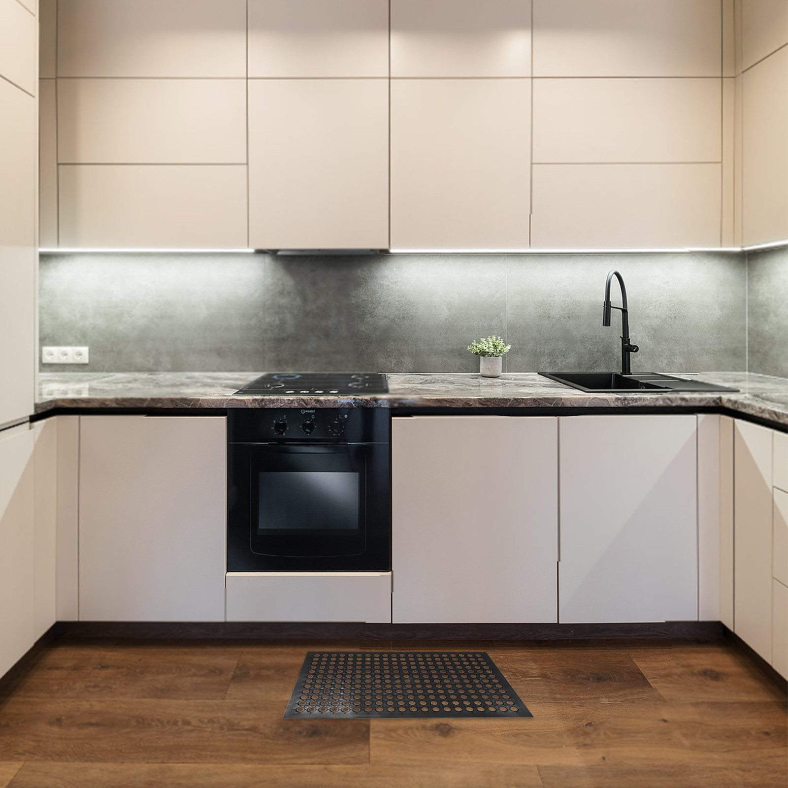 Kitchen Flooring Commercial - Водонепроницаемый нескользящий кухонный коврик из прочной