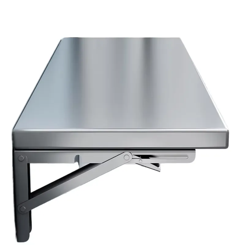 Commercial Kitchen Wall Shelves - Прочная складная металлическая полка из нержавеющей