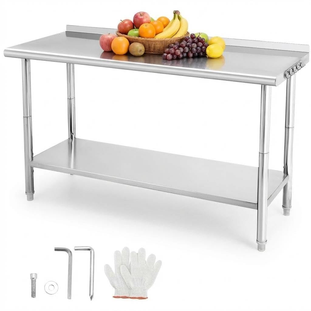 Стол для подготовки продуктов  – обзор и цена Commercial Kitchen Backsplash