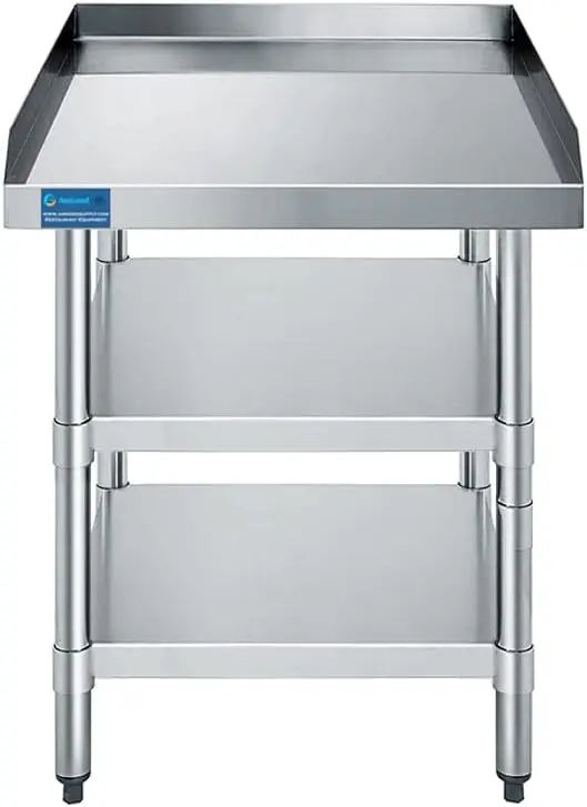 Commercial Work Table with Bac – обзор и цена Commercial Kitchen Backsplash