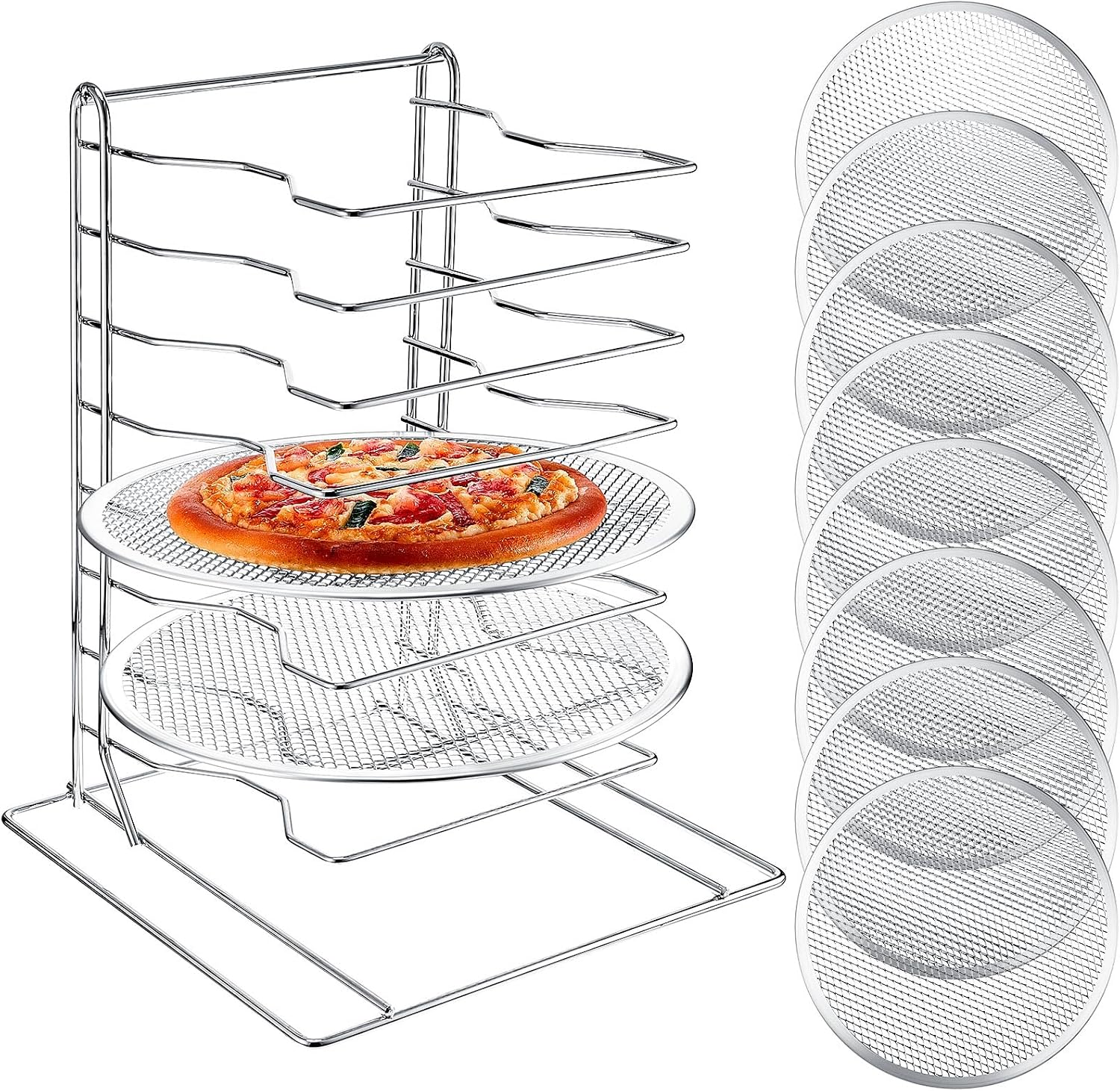 Подставка для пиццы с 8 ярусам – обзор и цена Commercial Kitchen Set