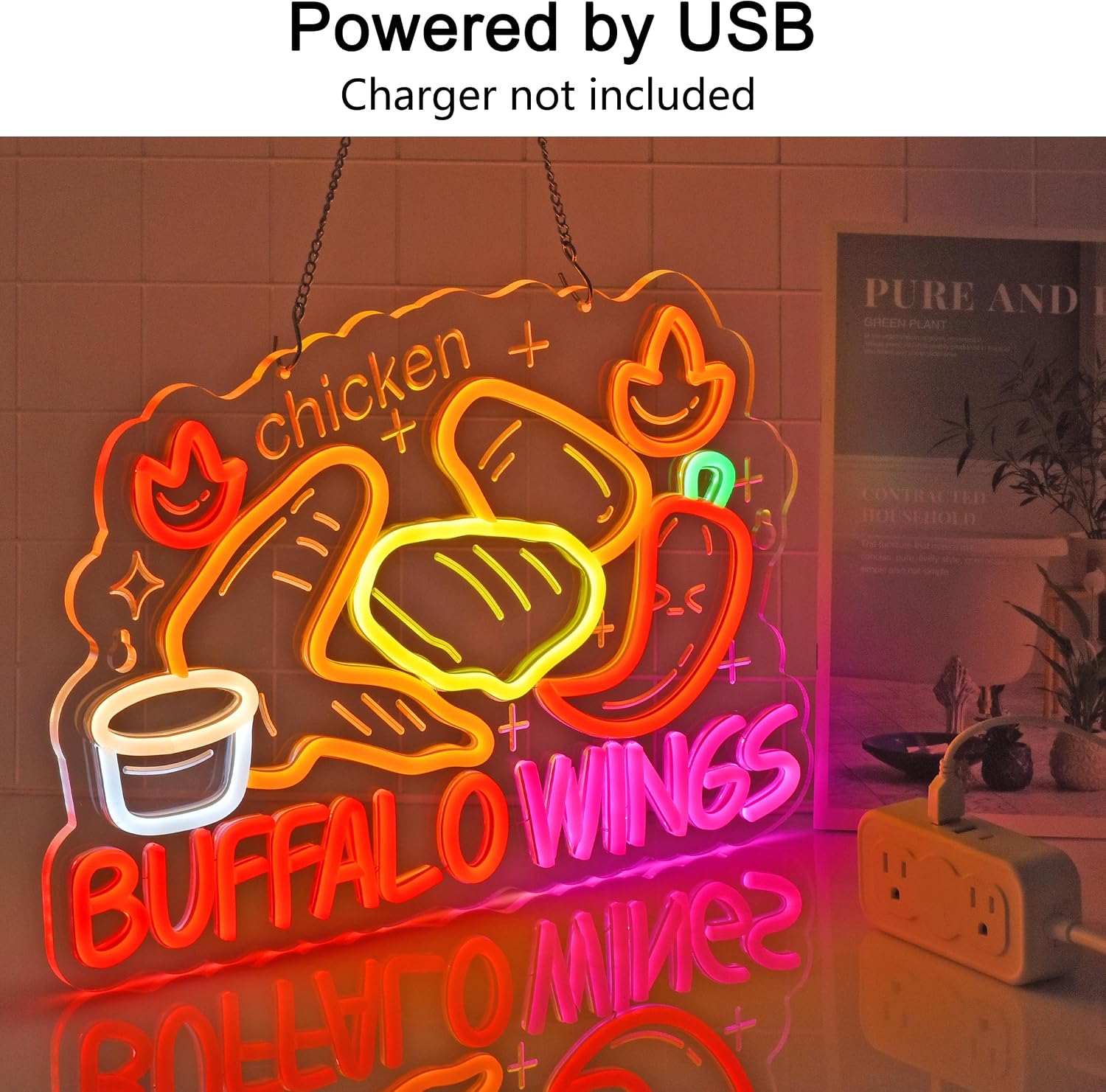 Светодиодная неоновая вывеска  – обзор и цена Commercial Kitchen Light