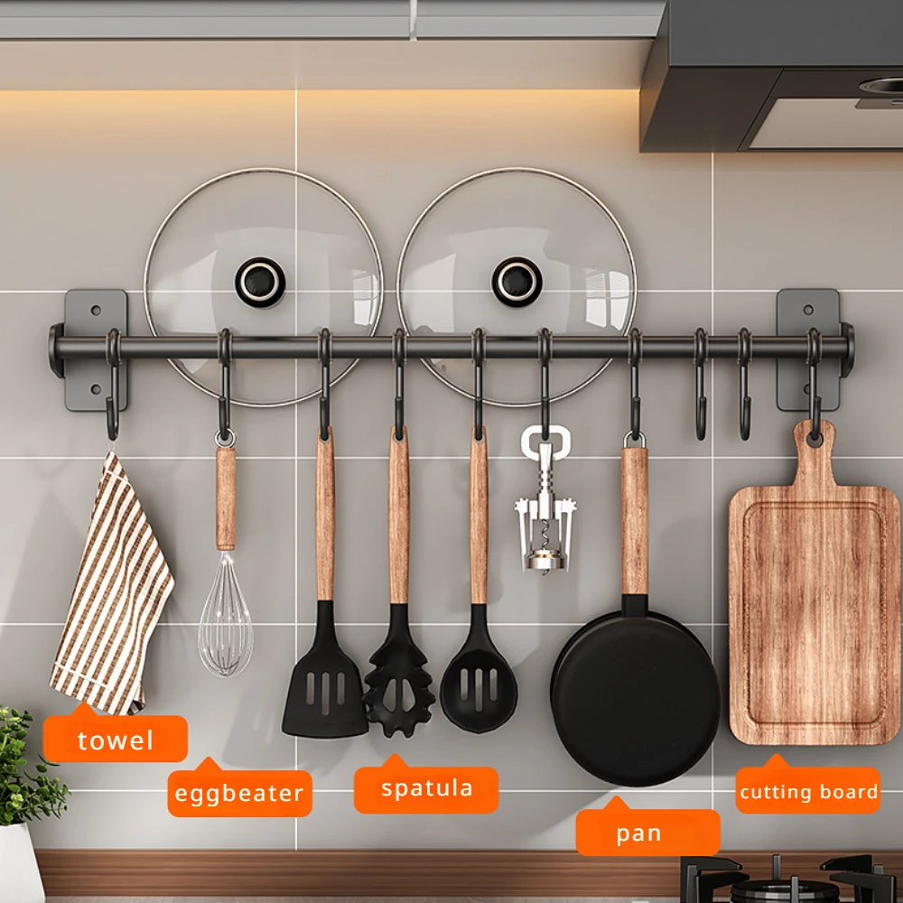 Кухонный крючок без удара, нас – обзор и цена Commercial Kitchen Wall Shelves