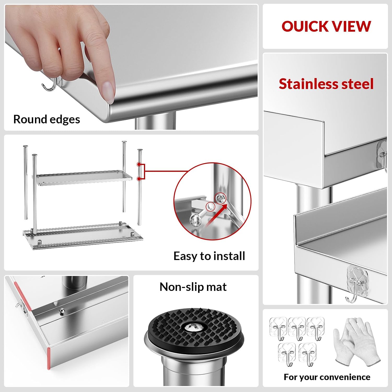 Стол для приготовления пищи из – обзор и цена Commercial Kitchen Backsplash
